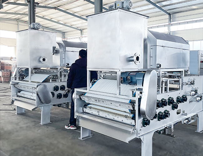 省空间 + 高效率！转鼓式浓缩脱水一体机污泥处理利器